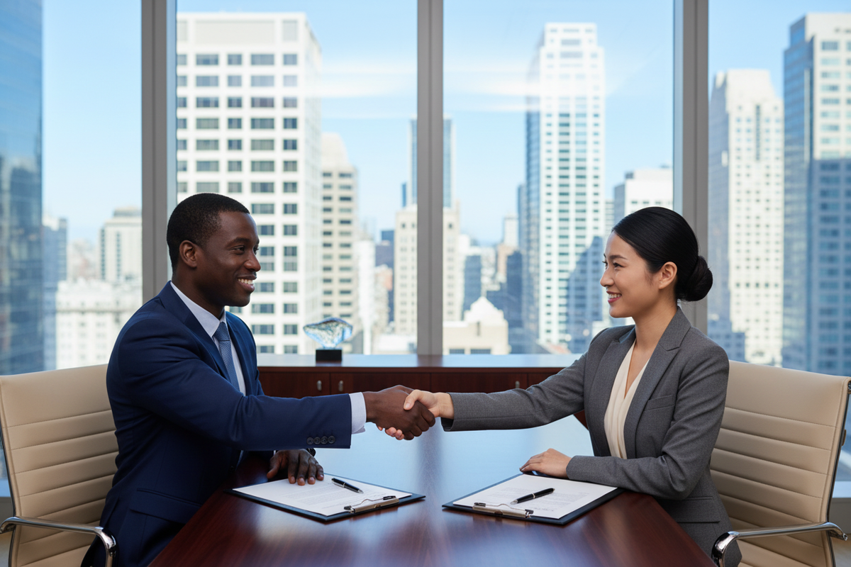 Business Handshake Agreement